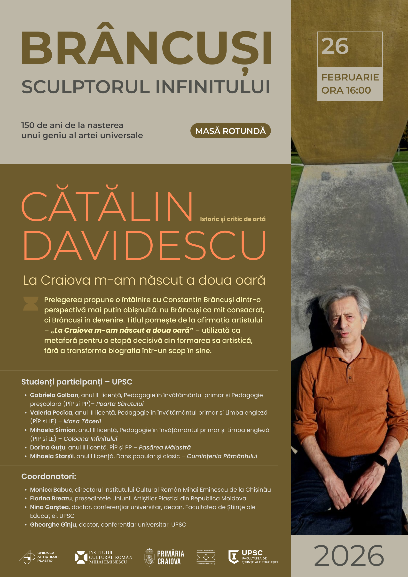 Impactul lui Brâncuși asupra modernismului și artei contemporane.